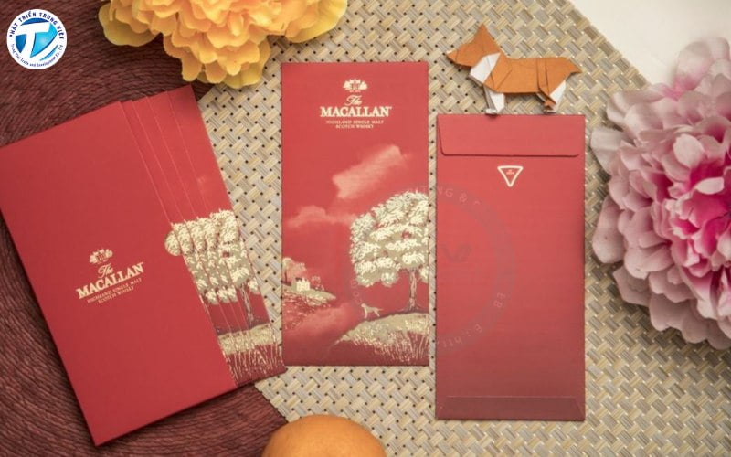 Bao lì xì doanh nghiệp thể hiện màu sắc, cá tính thương hiệu